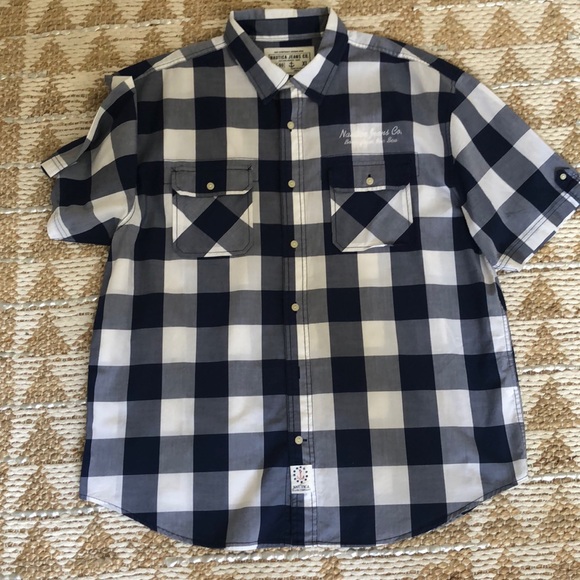 NAUTICA JEANS SHORT SLEEVES SHIRT 👕 - Picture 7 of 8